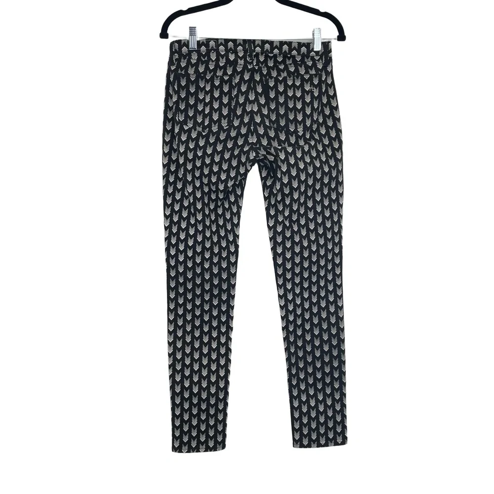 Rag & Bone Women's Black & White New Arrow Print Legging Size 27 - Picture 3 of 10